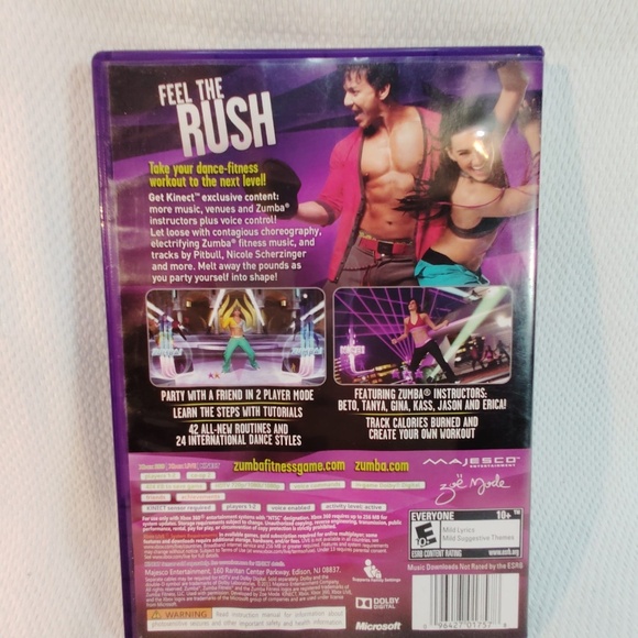Zumba Fitness Rush - Microsoft Xbox 360 - Picture 2 of 3